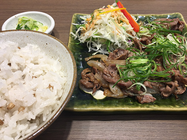 牛タン森商店 葱塩牛タン定食