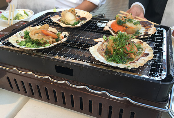 ANAクラウンプラザホテル広島 スカイビアレストラン　ホタテ